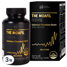 더모아필 프리미엄 맥주효모 비오틴 복합 영양제 비타민 3개월분, 180정, 3개