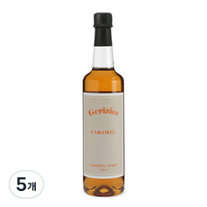 그리심 커피시럽 카라멜, 750ml, 5개
