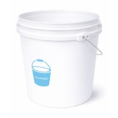 월드크린 버킷 28, 18L, 화이트