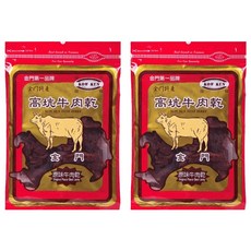 高坑 原味牛肉乾, 160g, 2包