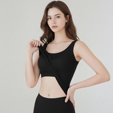 어나더디 투인원 볼륨캡 내장 베이직 브라 나시