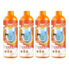 物物潔 管道疏通液 C063, 500ml, 4瓶