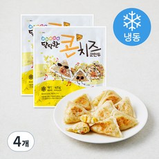 한만두 달달한 콘치즈 군만두 (냉동), 420g, 4개