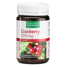 Sanct Bernhard 聖伯納德 蔓越莓精萃膠囊, 90顆, 669.4mg, 1罐