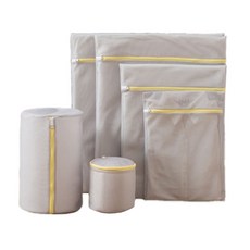 Narwell 粉彩安心網眼洗衣袋6件組, 白色, 1套