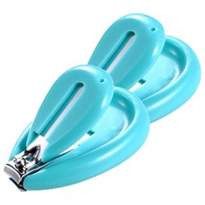 The Living 嬰幼兒專用指甲剪, 2個, 藍色