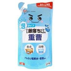 LEC 激落君 小蘇打 電解水泡沫噴霧清潔劑 補充包, 360ml, 1包