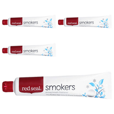 red seal 紅印 紐西蘭菸漬牙膏, 100g, 4條