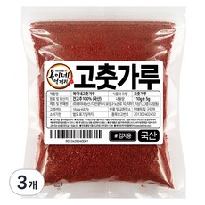 복이네먹거리 국산 고춧가루 보통맛 김치용, 110g, 3개