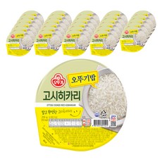맛있는 오뚜기밥 고시히카리, 210g, 36개