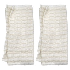 MIKA HOUSE 橘之屋 天然絹棉沐浴巾 溫和柔軟 絹絲觸感細緻不傷膚 規格24 x 100cm 絹30%+棉70%, 米色, 2條, 1條