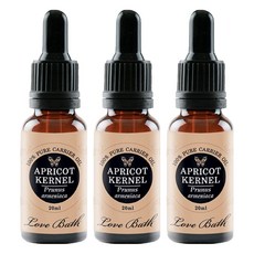 Love Bath 香氛臉部保養油 杏子香, 20ml, 3瓶