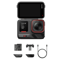 인스타360 Ace Pro 2 싱글 배터리 표준 번들 액션캠, CINSBBGA, 블랙