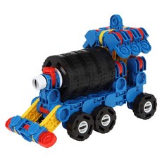 iRiNGO 百變創意3D積木, 車輛系列 蒸汽火車頭, 1盒