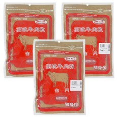 高坑 高粱酒辣味牛肉角, 160g, 3包