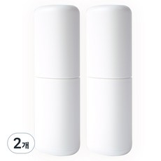 탐사 휴대용 칫솔 보관 케이스, 화이트, 2개