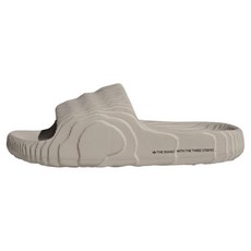 adidas 愛迪達 男女款 ADILETTE 22 拖鞋 HQ4670, 棕灰色, 23.5cm