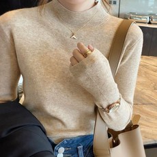 Paperments 女款 Dewy 修身半高領針織衫 11260