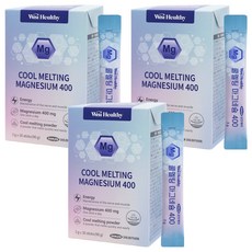 Wisi Healthy 鎂粉隨身包400, 90g, 3盒