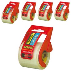 3M Scotch 迷你包裝膠帶切台 132D, 透明, 6個