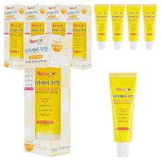 예꼬맘 치카케어 3단계 60g + 소형치약 15g, 5세트