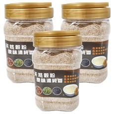 品鮮生活 紅藜杏仁粉 400g, 天然穀粉, 原味濃純香, 低溫烘焙, 罐裝, 3罐