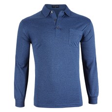 New Eagle 男士高爾夫長袖T恤 NB-4112