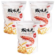 裕榮食品 蝦味先 香辣口味, 非油炸, 300g, 3包