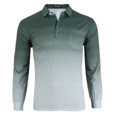 New Eagle 男性高爾夫長袖T恤 NB-4106