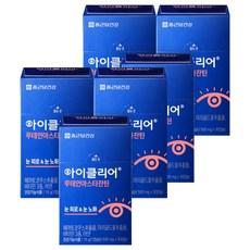 아이클리어 루테인아스타잔틴, 30정, 6개
