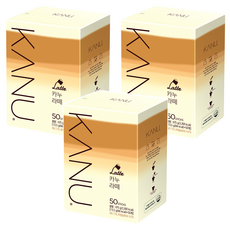 KANU 漸層奶香拿鐵咖啡, 13.5g, 50條, 3盒