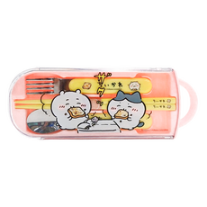 Skater 三合一餐具組 655142, 筷子 + 湯匙 + 叉子 + 盒子, 吉依卡哇, 1組