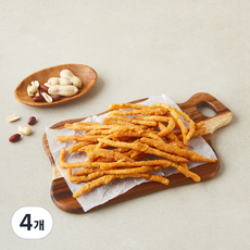 해살이 황토가마에 구운 진미채 튀김, 4개, 100g