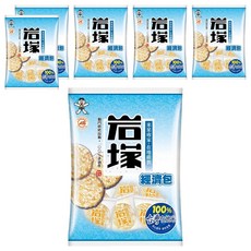 旺旺 岩塚仙貝經濟包 350g*6袋, 台灣米, 非油炸, 酥脆口感, 家庭分享