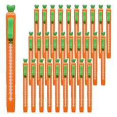 Pinkfoot Carrot Friends筆型橡皮擦, 混色, 50支