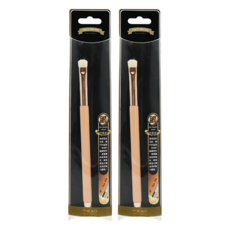 MEKO 磁力粉嫩專業眼影刷 小, 台灣設計, 人氣磁鐵刷具, 多功能彩妝修容刷, 可吸附於磁鐵框架, 質輕柔軟不刺膚, Z-007, 2支