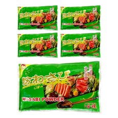 新光洋菜 嗆辣山葵粉 哇沙米, 300g, 5包