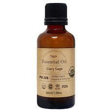 PUUS 快樂鼠尾草芳香精油 50ml, 花香, 1個