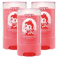 아임핑키 잔머리 스틱 왁스, 20g, 3개