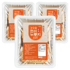 프레시데이 갓구운 쌀눈쌀 현미누룽지, 540g, 3개