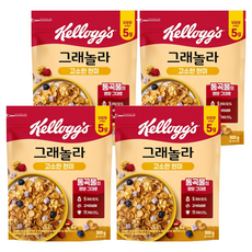 Kellogg's 家樂氏 格蘭諾拉麥片 糙米口味, 500g, 4包