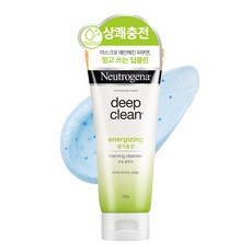 뉴트로지나 딥클린 에너자이징 포밍 클렌저, 1개, 100g