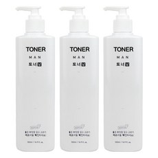 올포골프 남성용 수분공급 토너, 500ml, 3개