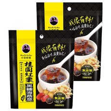 小資時刻 桂圓紅棗黑糖海燕窩 手工製作 精煉熬煮 無添加, 150g, 2袋