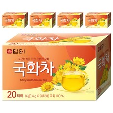 담터 국화차, 400mg, 20개입, 5개