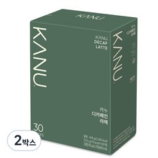 카누 디카페인 라떼 스틱커피, 13.5g, 30개입, 2박스