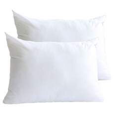 mix&match 素色枕頭套 2入, 白色的