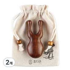 Hudaon 鼻竇眼部按摩器, 原木, 2個