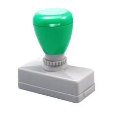 Green Man-nyeon 現成印章 圖案變更, 混色, 紅色