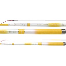 TOYO 紗倉 5-6-7 2:8調 釣蝦竿, 粉黃色